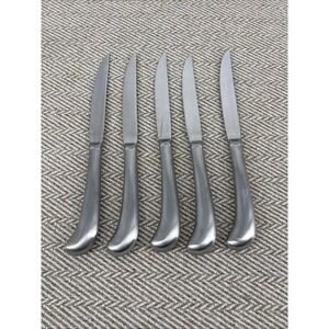 Rogers LIBERTY BELL‎ (E) Korea Set of 4 Dinner Steak Knives Stainless